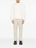 Post Archive Faction Center asymmetric fleece hoodie