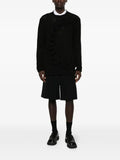 Comme des Garçons Homme Plus cable-knit crew-neck sweater