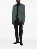 BOMPARD shirt-collar chest-pocket cardigan