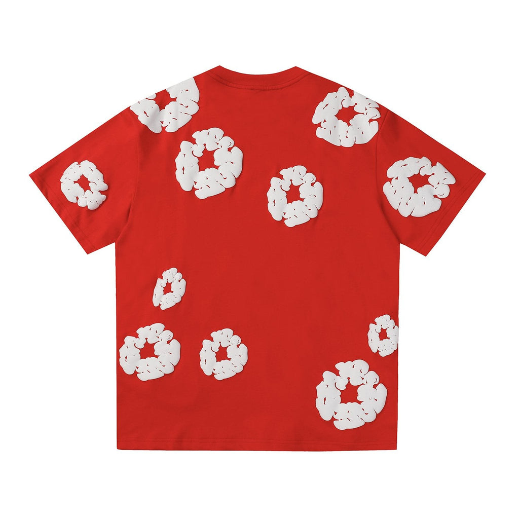 DENIM TEARS All-Over Floral Cloud Graphic T-Shirt