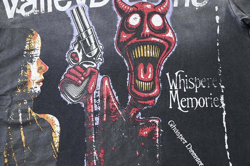 VALE USA Distressed Dreams Graphic T-Shirt